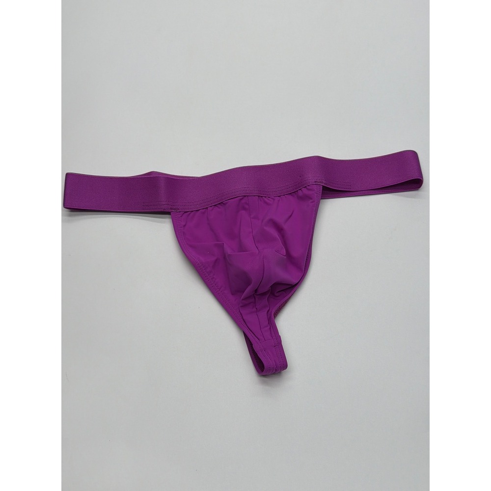 Todd Sanfield Defiant Thong Prickly Purple Mens Underwear DE4791 Size Small NWT